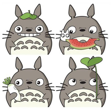My Neighbor Totoro 'Leaf | Raddish | Watermelon' Vinyl Car 3D Motion Sticker