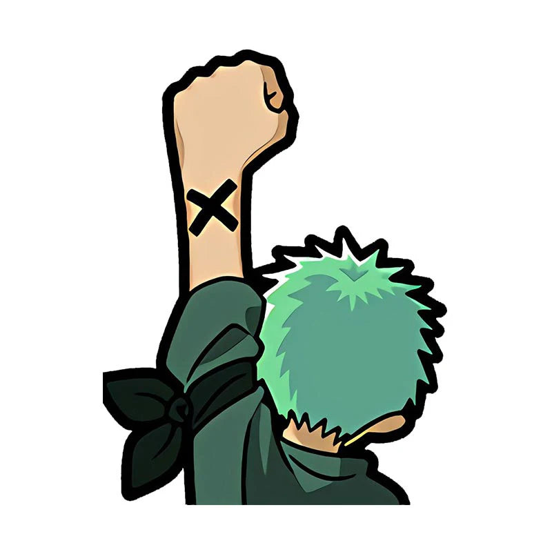 One Piece 'Zoro | Raised Left Fist 1.0' Vinyl Car Sticker