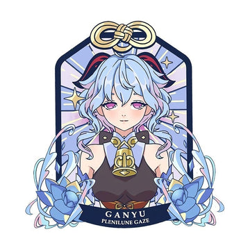 Genshin Impact 'Ganyu | Plenilune Gaze' Vinyl Car Sticker