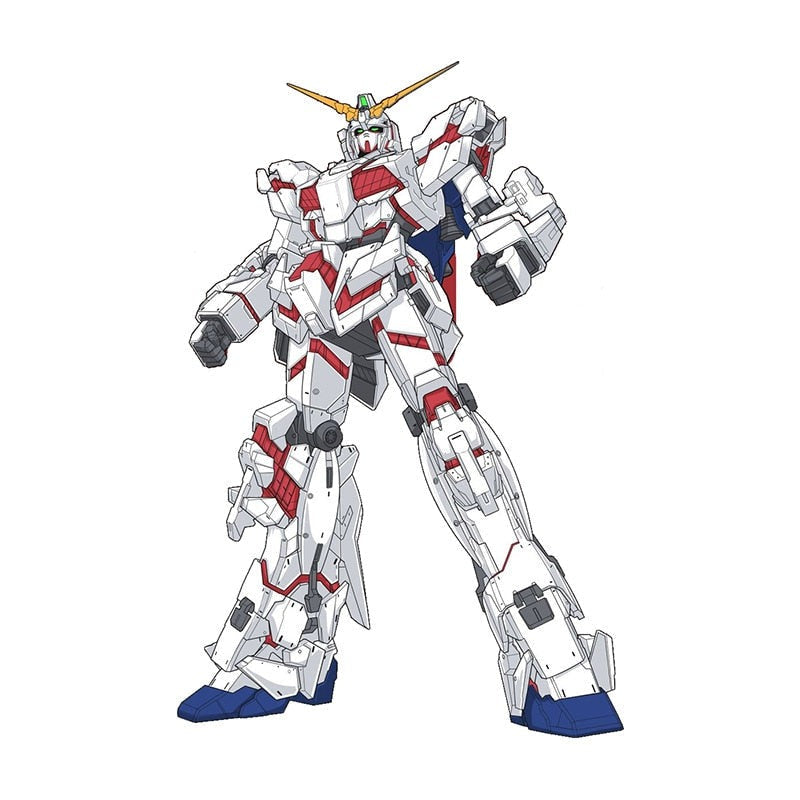 Mobile Suit 'RX-0 Unicorn Gundam | Destroy Mode' Vinyl Car Sticker