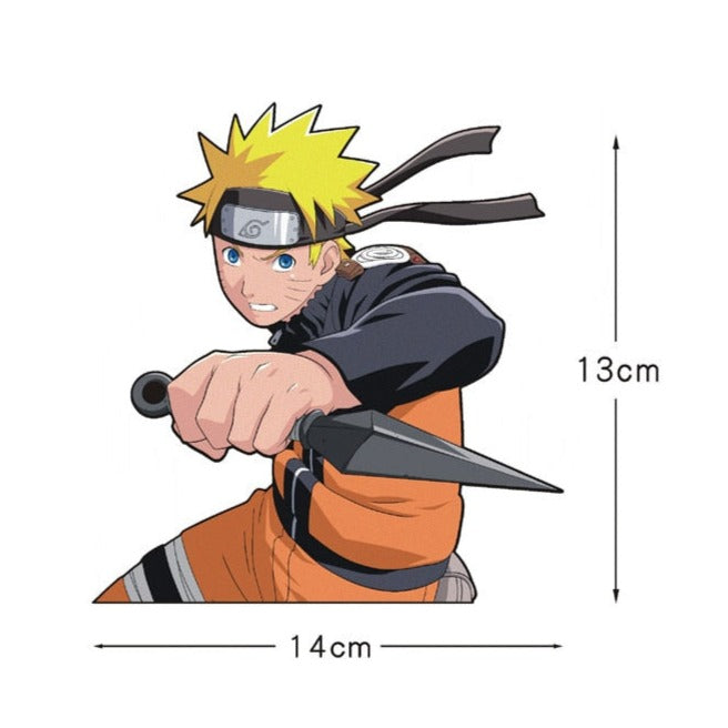 Naruto 'Naruto Uzumaki | Holding Kunai' Vinyl Car Sticker
