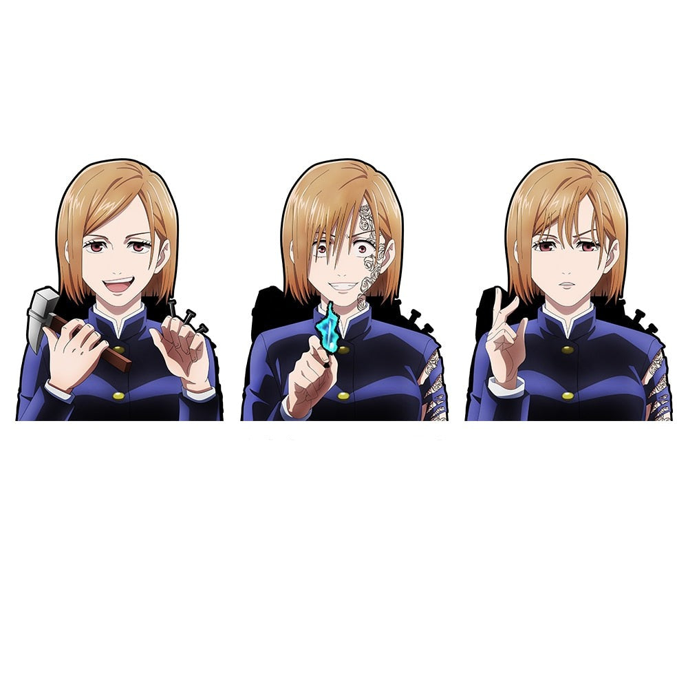 Jujutsu Kaisen 'Nobara Kugisaki' Vinyl Car 3D Motion Sticker