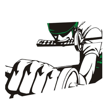 One Piece 'Zoro | Sword In Mouth' Vinyl Car Sticker