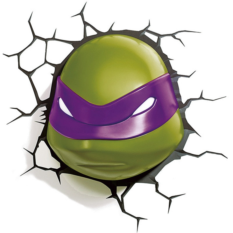 Teenage Mutant Ninja Turtles 'Donatello | Head' Car Window Vinyl Sticker