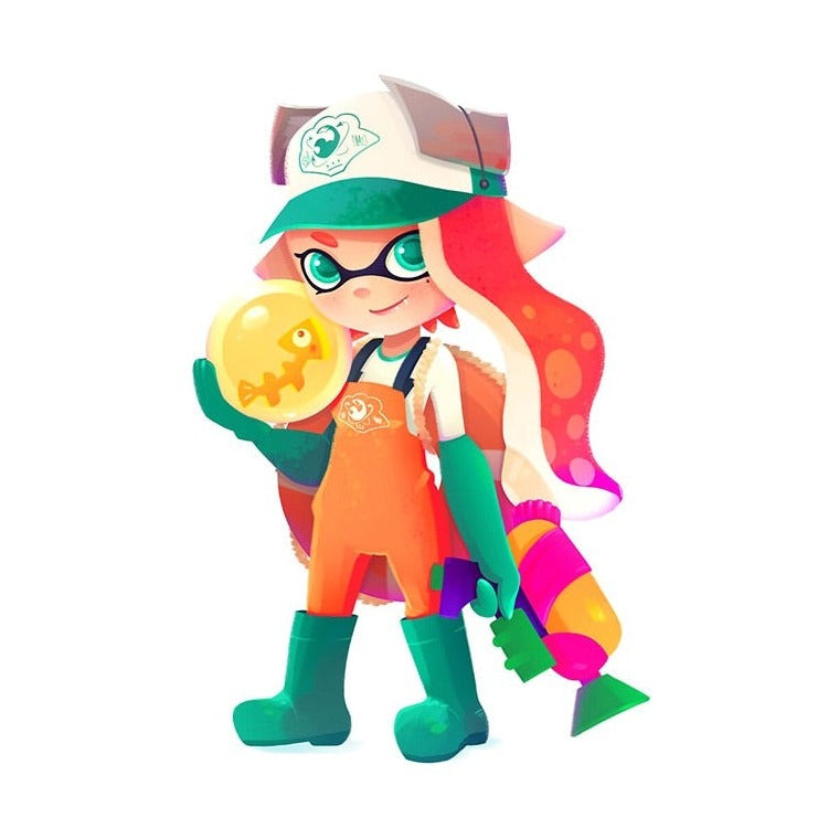 Splatoon 'Inkling | Splattershot' Vinyl Car Sticker