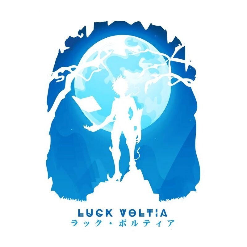 Black Clover 'Luck Voltia | Full Moon' Vinyl Car Sticker