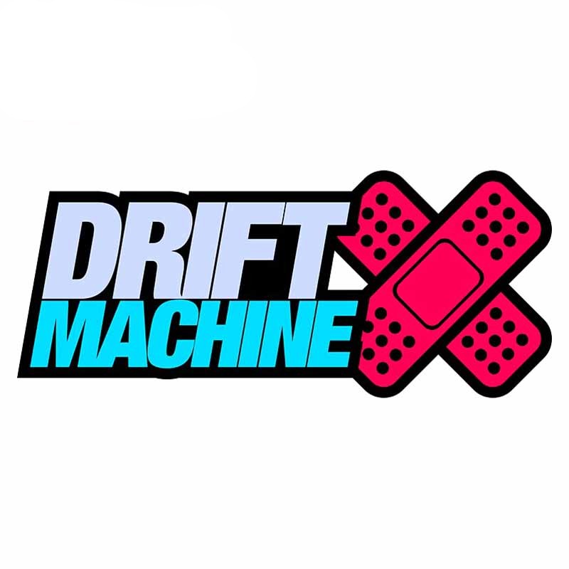 Drift Machine 'Colored Band-aids' Vinyl Car Sticker