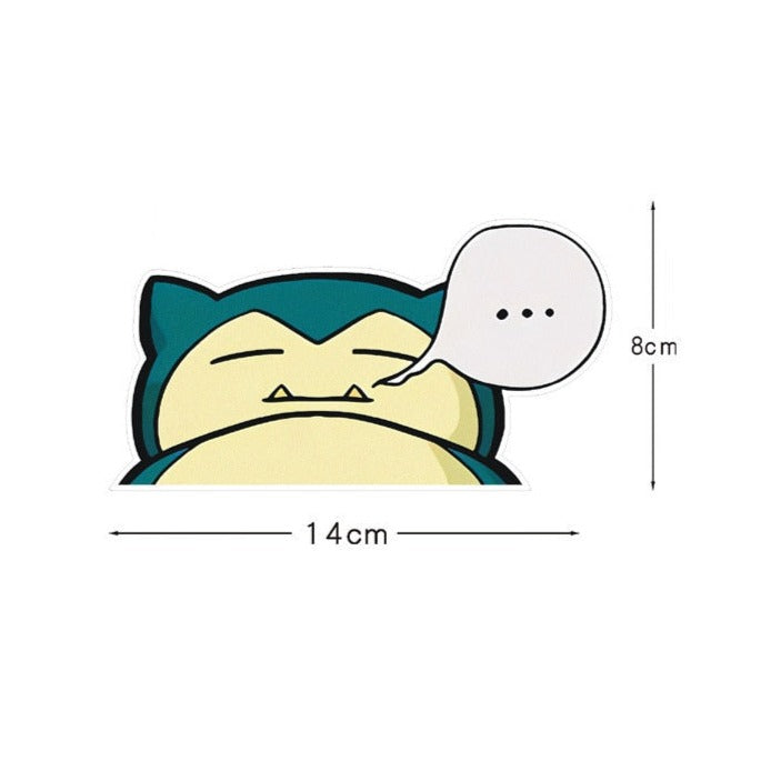 Pokemon 'Snorlax | Sleeping' Vinyl Car Sticker