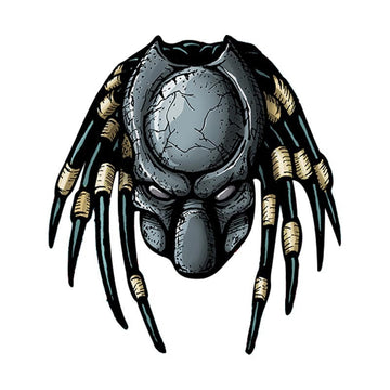Predator 'Gray Mask' Vinyl Car Sticker