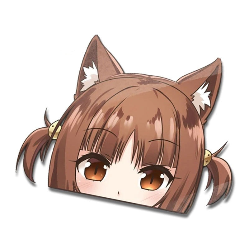 Nekopara 'Young Chocola' Vinyl Car Peeker Sticker