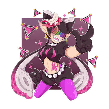 Splatoon 'Callie | Posing' Vinyl Car Sticker