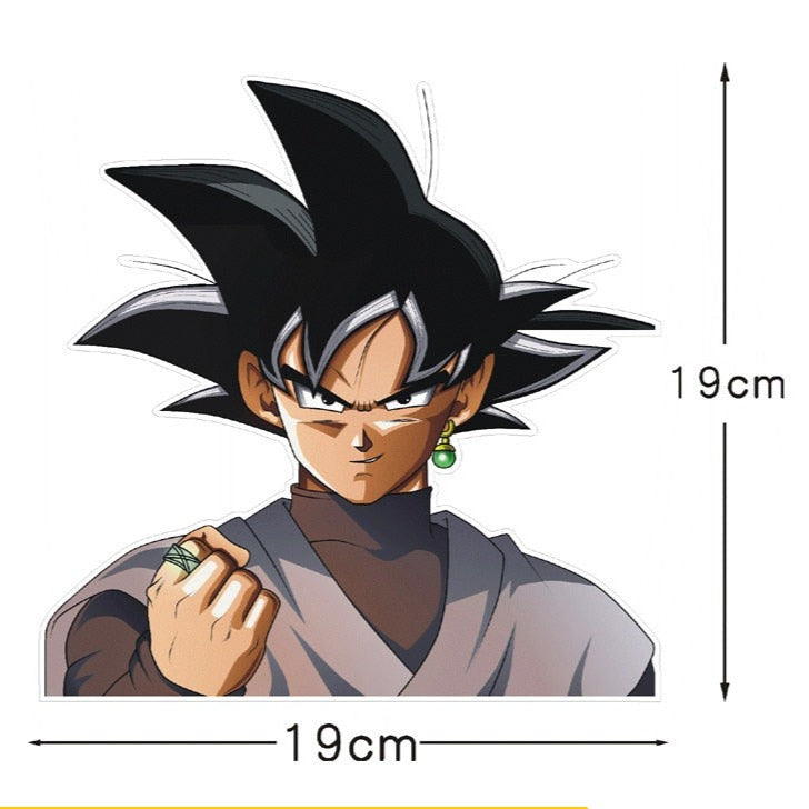 Dragon Ball Z 'Goku | Fist Fight' Vinyl Car Peeker Sticker