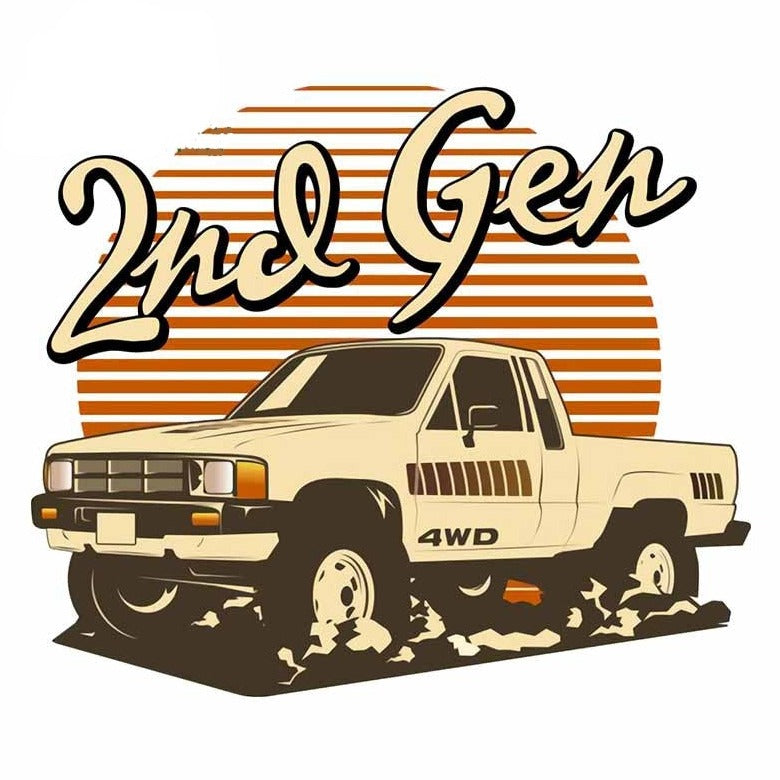 Off-Road Vehicles '2nd Gen' Vinyl Car Sticker