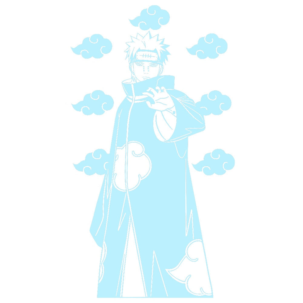 Naruto 'Naruto Uzumaki | Akatsuki Symbol' Vinyl Car Sticker