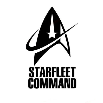 Star Trek 'Starfleet Command | Logo' Vinyl Car Sticker