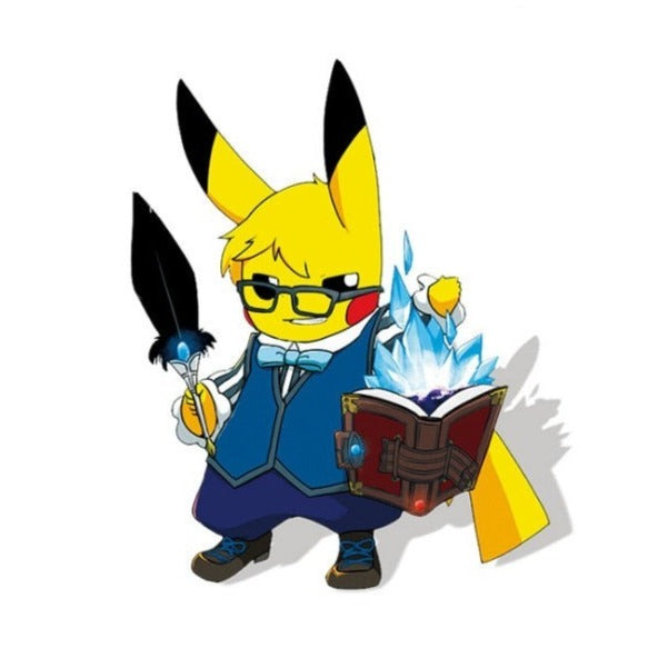 Pikachu x Hans Christian Andersen Vinyl Car Sticker