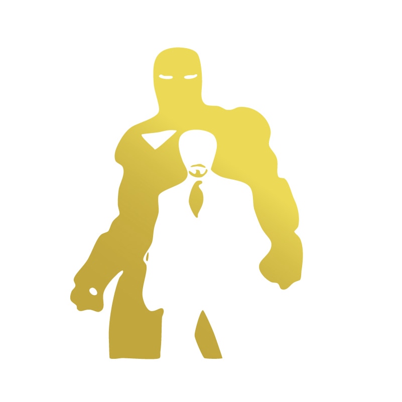 Iron Man 'Tony Stark' Vinyl Car Sticker
