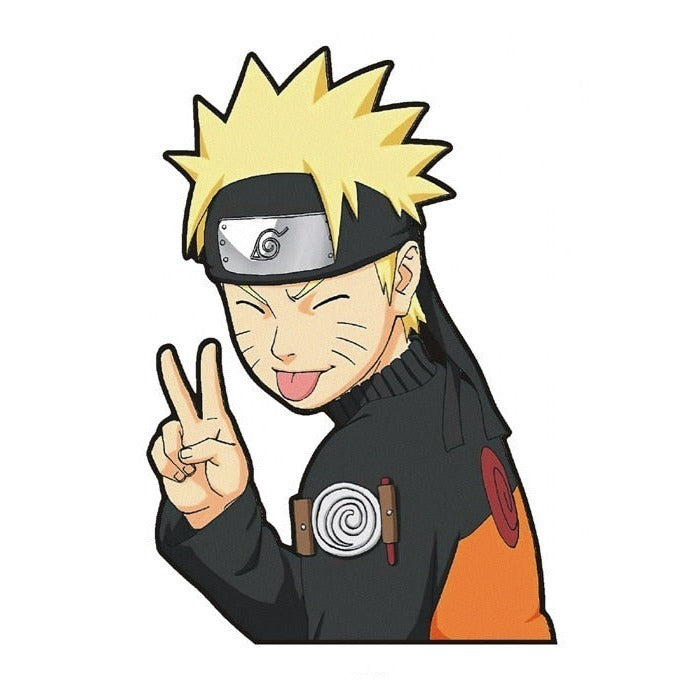 Naruto 'Naruto Uzumaki | Silly' Vinyl Car Sticker