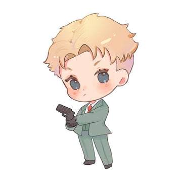 Spy x Family 'Loid Forger | Gun' Vinyl Car Sticker