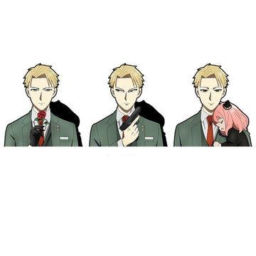 Spy x Family 'Loid Forger' Vinyl Car 3D Motion Sticker