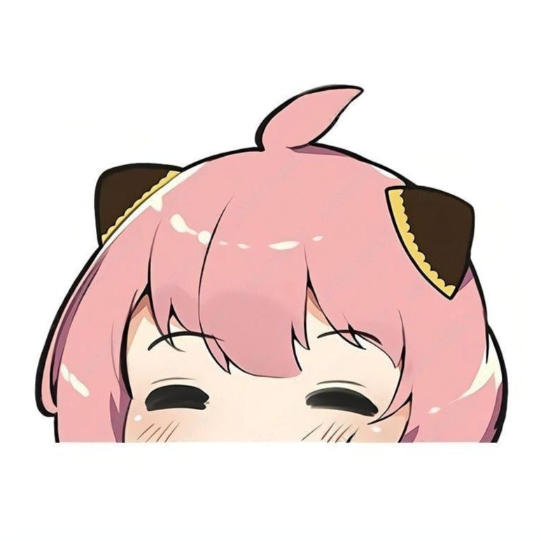 Spy × Family 'Anya Forger | Sleeping' Vinyl Car Peeker Sticker