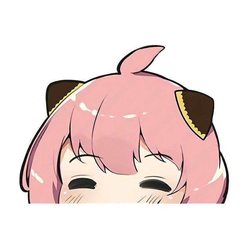 Spy × Family 'Anya Forger | Sleeping' Vinyl Car Peeker Sticker