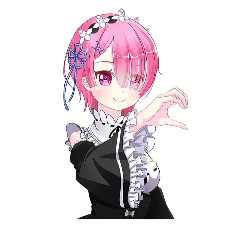 Re:Zero 'Ram | Half Heart Hand' Vinyl Car Sticker