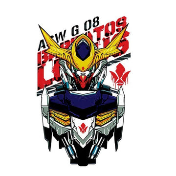 Mobile Suit 'ASW-G-08 Gundam Barbatos Lupus' Vinyl Car Sticker