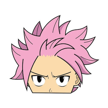 Fairy Tail 'Natsu | Serious' Vinyl Car Peeker Sticker