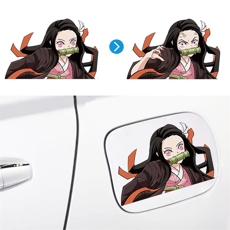 Demon Slayer 'Nezuko Kamado | 4.0' Vinyl Car 3D Motion Sticker