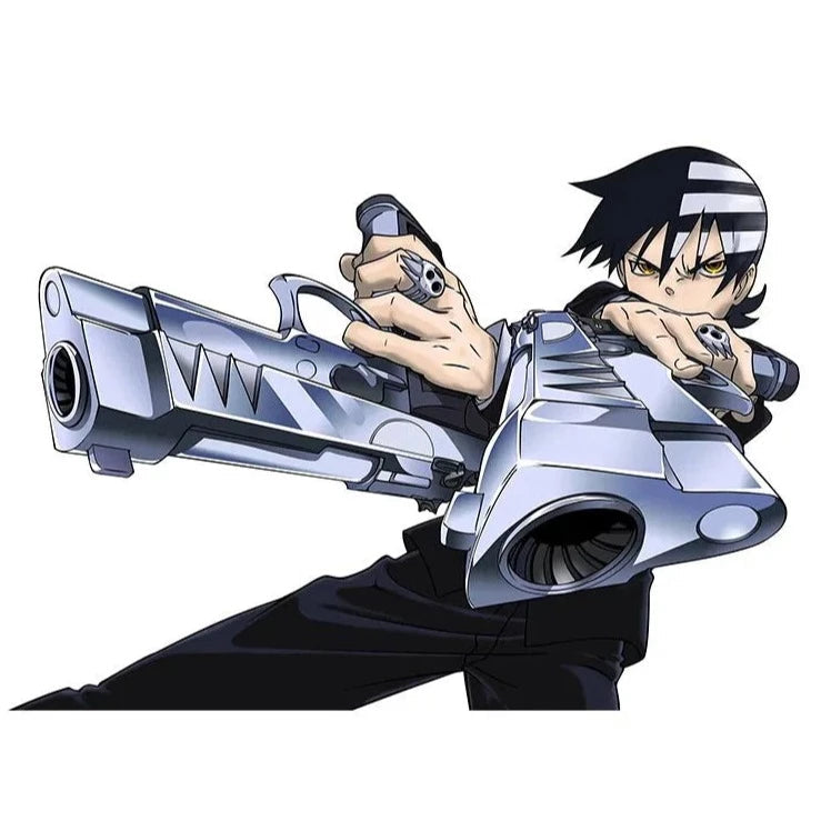 Soul Eater 'Death The Kid | Pointing A Gun' Vinyl Car Sticker