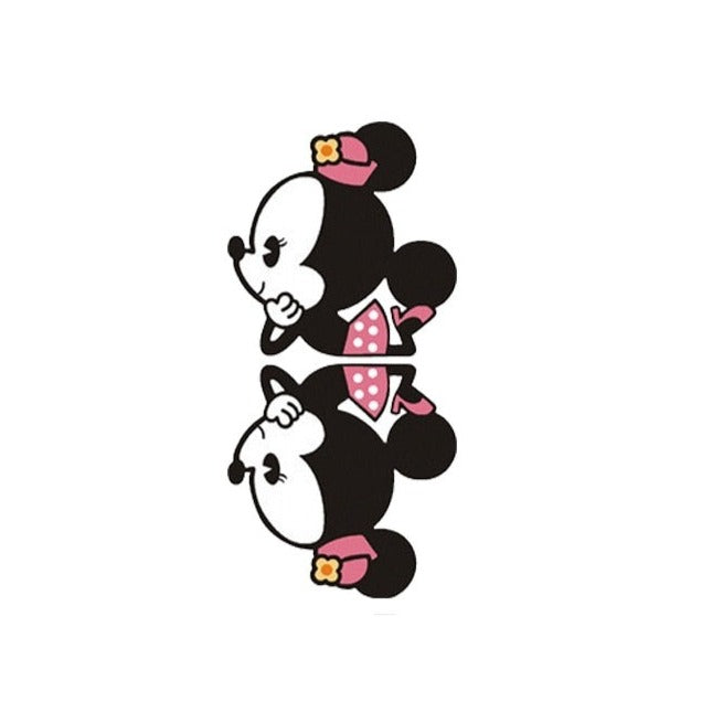 Mickey Mouse 'Minnie | Laying Down' Vinyl Car Sticker