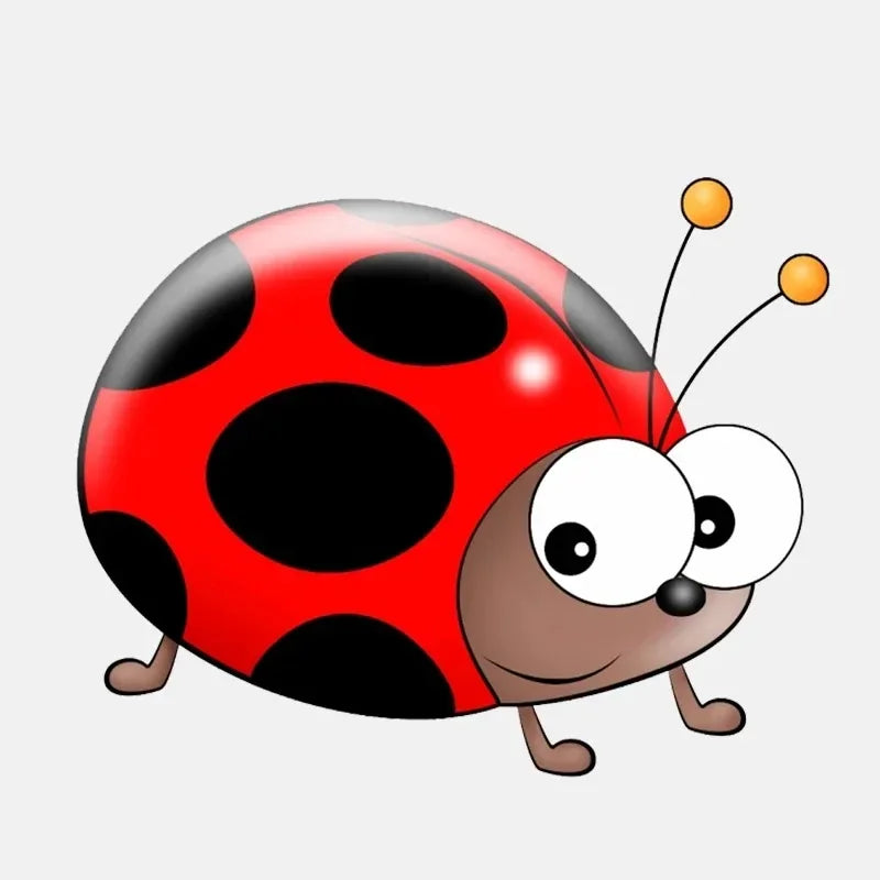 Cute 'Ladybug' Vinyl Car Sticker