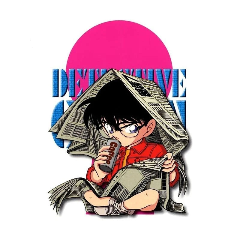 Detective Conan 'Shinichi Kudo | Reading Newspaper' Vinyl Car Sticker