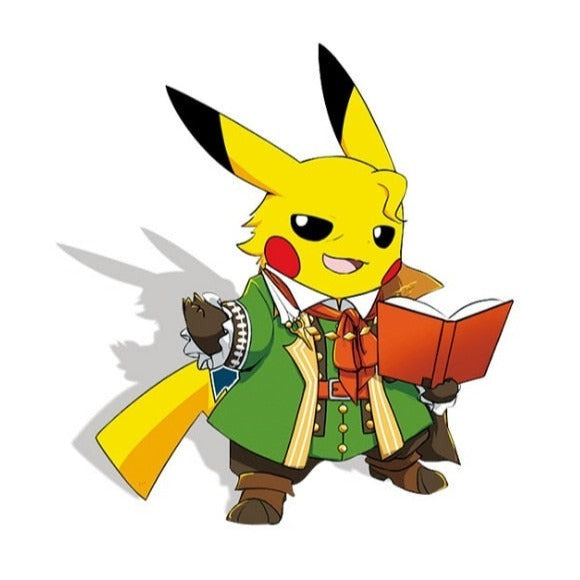 Pikachu x William Shakespeare Vinyl Car Sticker