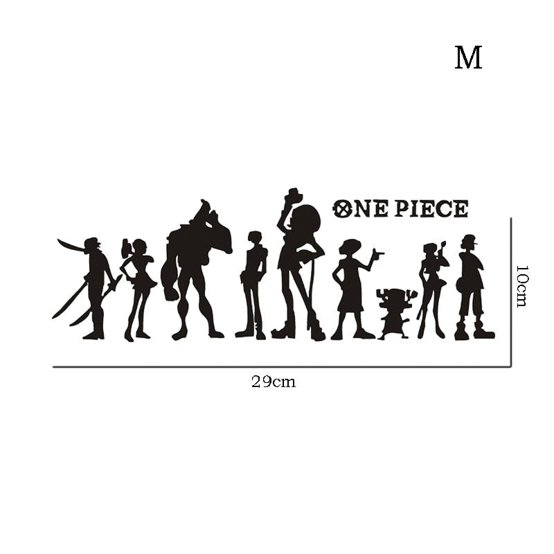 One Piece 'Casts | Posing' Vinyl Car Sticker