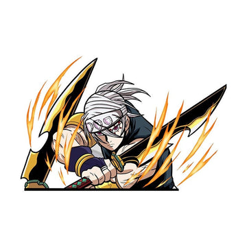 Demon Slayer 'Tengen | Wielding Cleavers Nichirin' Vinyl Car Sticker