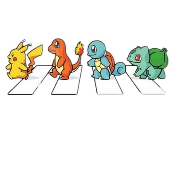 Pokemon 'Crossing The Road | Left' Vinyl Car Sticker