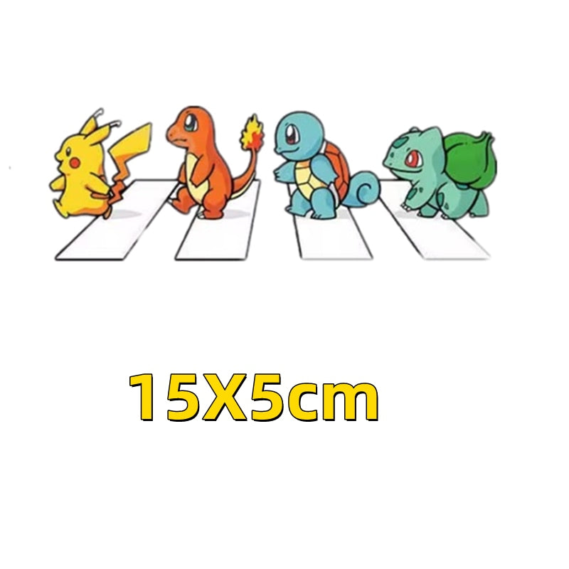 Pokemon 'Crossing The Road | Left' Vinyl Car Sticker