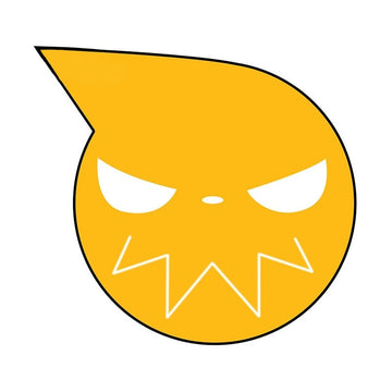 Soul Eater 'Logo | Yellow' Vinyl Car Sticker