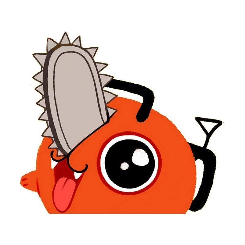 Chainsaw Man 'Pochita | Big Eye' Vinyl Car Peeker Sticker