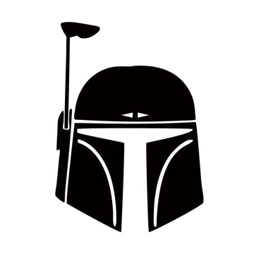 Star Wars 'Boba Fett Helmet | 1.0' Vinyl Car Sticker