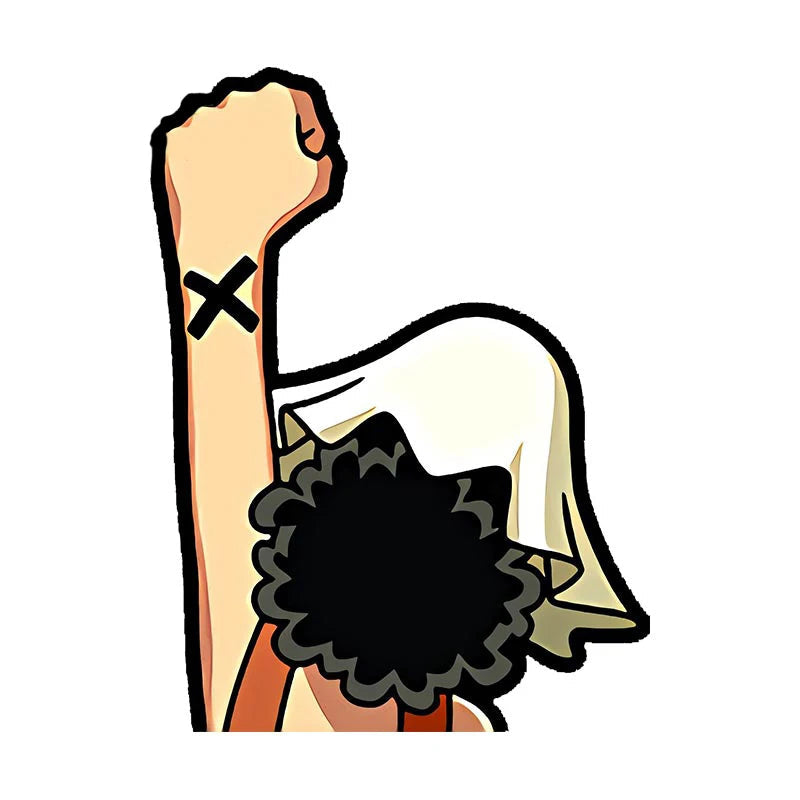 One Piece 'Usopp | Raised Left Fist 1.0' Vinyl Car Sticker