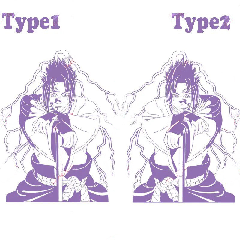 Naruto 'Sasuke Uchiha | Chidori' Vinyl Car Sticker