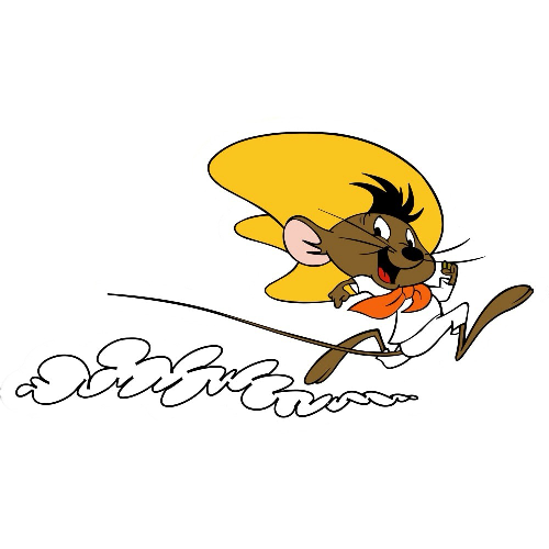 Looney Tunes 'Speedy Gonzales' Vinyl Car Sticker