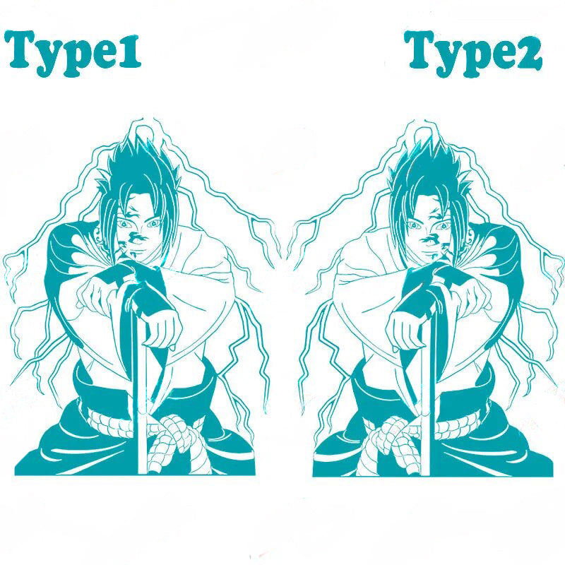 Naruto 'Sasuke Uchiha | Chidori' Vinyl Car Sticker