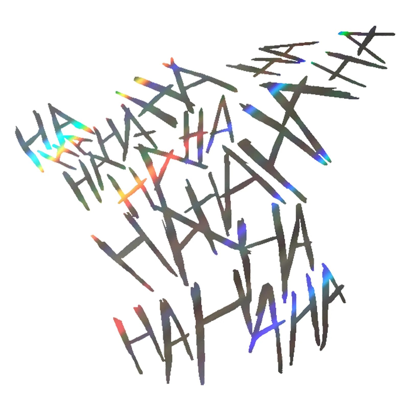 Joker Laugh 'Hahahaha | 1.0' Vinyl Car Sticker