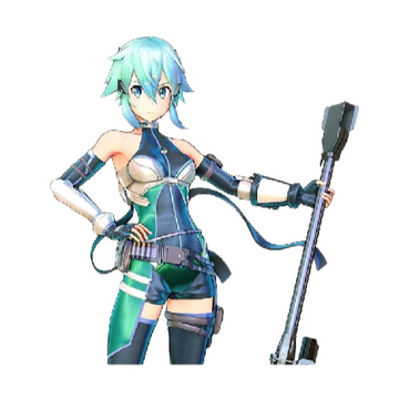 Sword Art Online 'Asada Shino | Posing' Vinyl Car Sticker