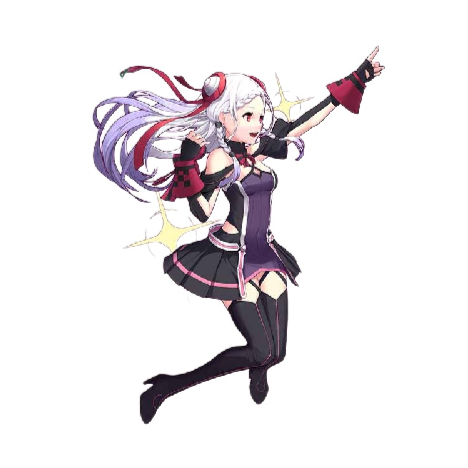 Sword Art Online 'Yuna | Jumping' Vinyl Car Sticker