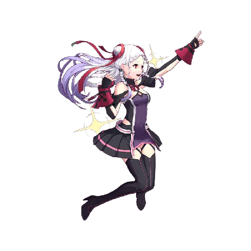 Sword Art Online 'Yuna | Jumping' Vinyl Car Sticker